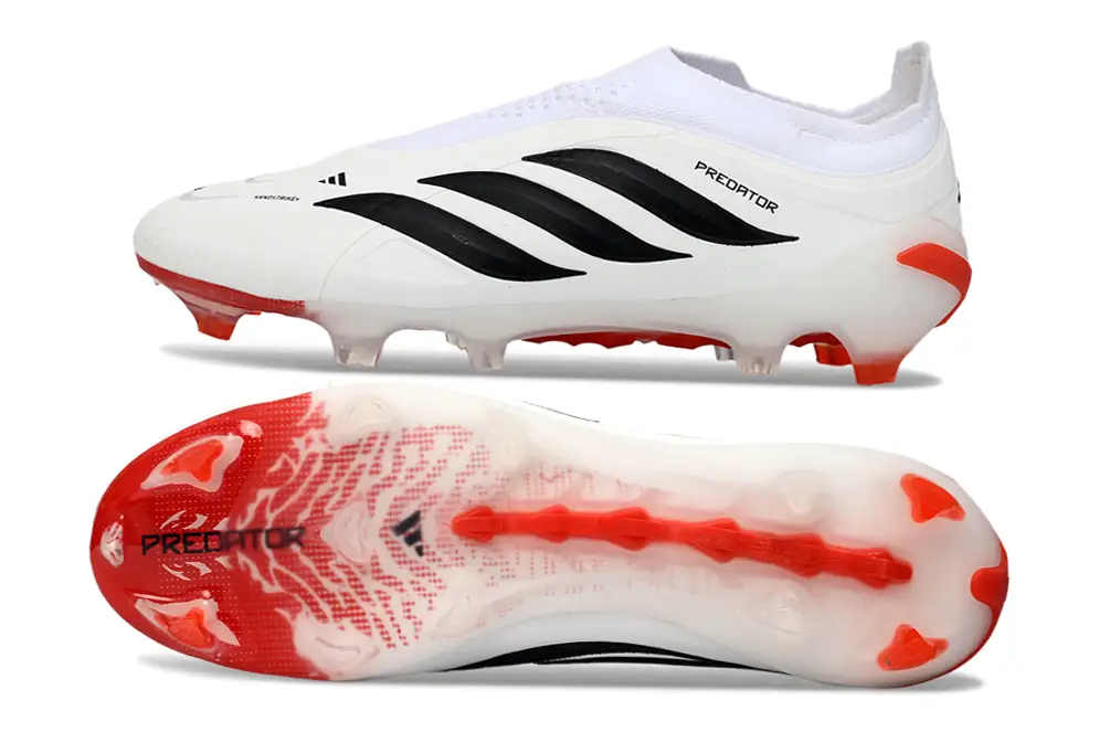Adidas Predator 26 Laceless Elite Football Boots FG from side