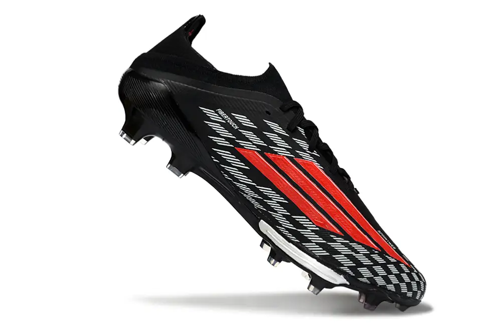 Adidas F50+ Elite FG football boot worn by a player in action