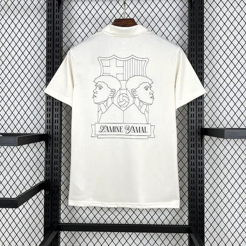 BOOTS SUPPLY Barcelona X Lamine Yamal White Kit - Jersey