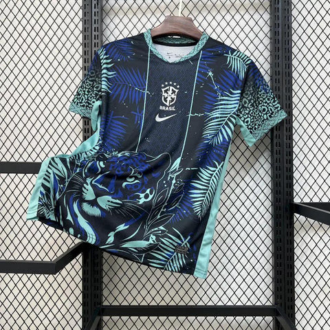 BOOTS SUPPLY Brazil Blue Leopard Kit - Jerseys