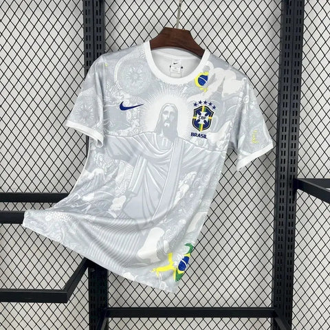 BOOTS SUPPLY Brazil Cristo White Kit - Jersey