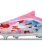 Top view of Adidas F50 x BAPE Elite SG Laceless boots – showcasing the laceless construction and sleek design.