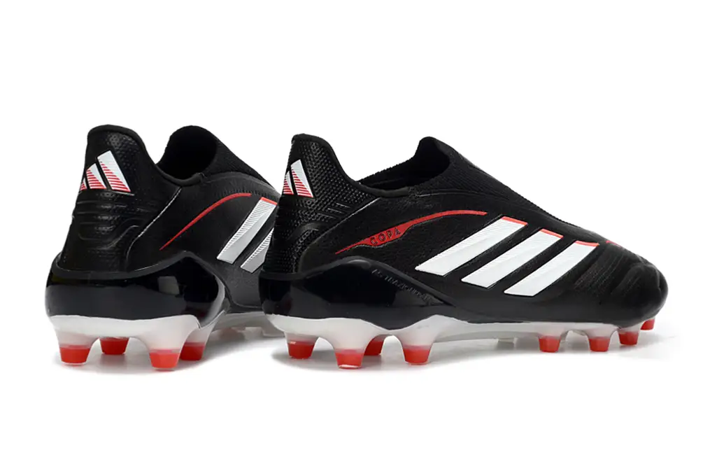 Adidas Copa Pure IV Elite Laceless FG front view on grass