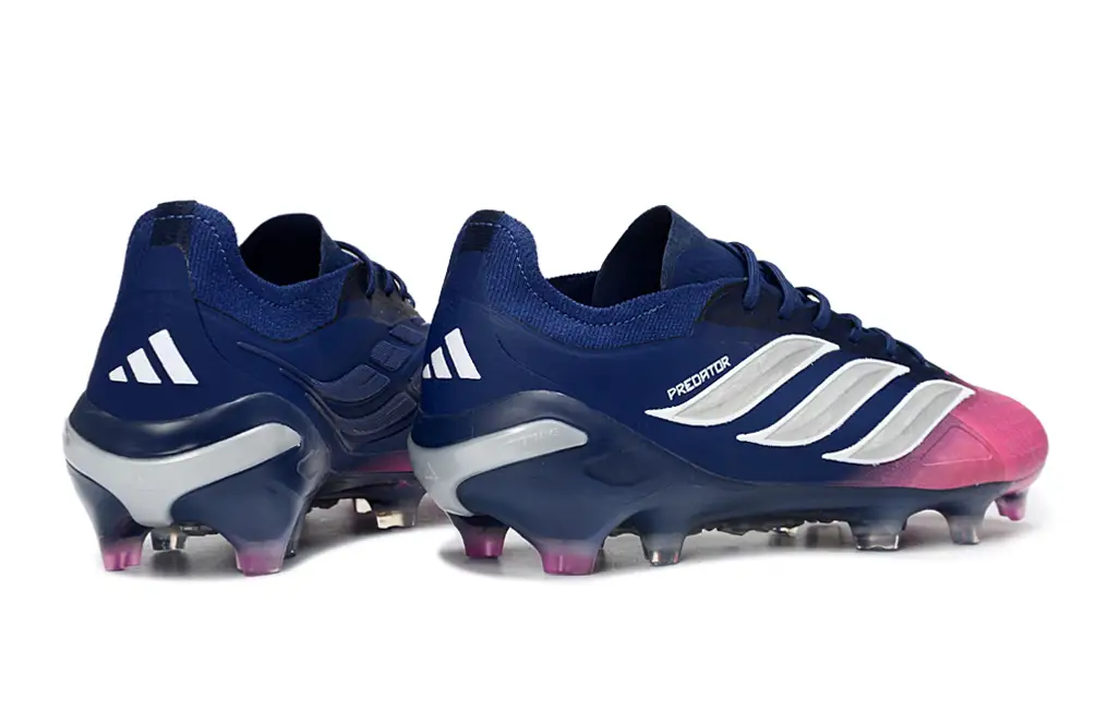 Adidas Predator 26 Elite FG football boot with player in action, highlighting its performance