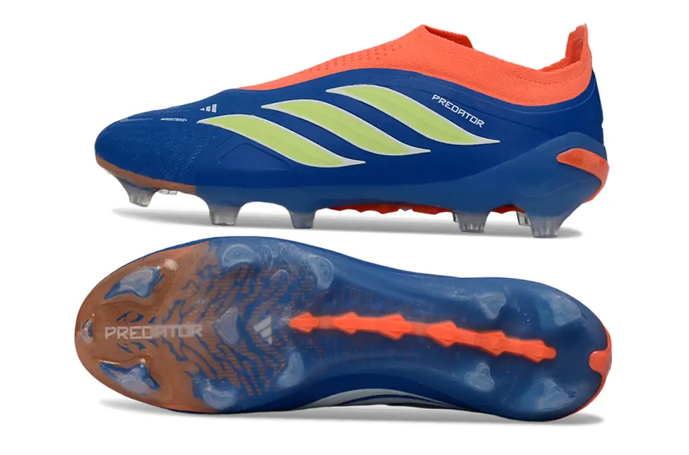 Adidas Predator 26 Laceless Elite FG from the side view