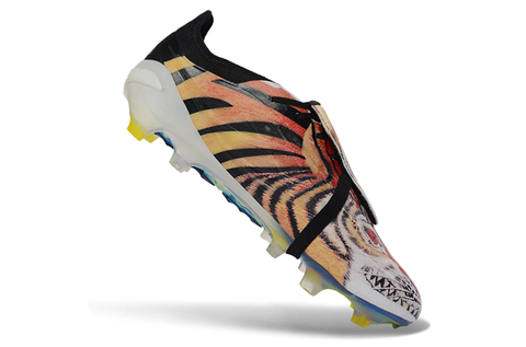 Side view of Adidas Predator 26 Elite FG soccer cleats with Y-3 design
