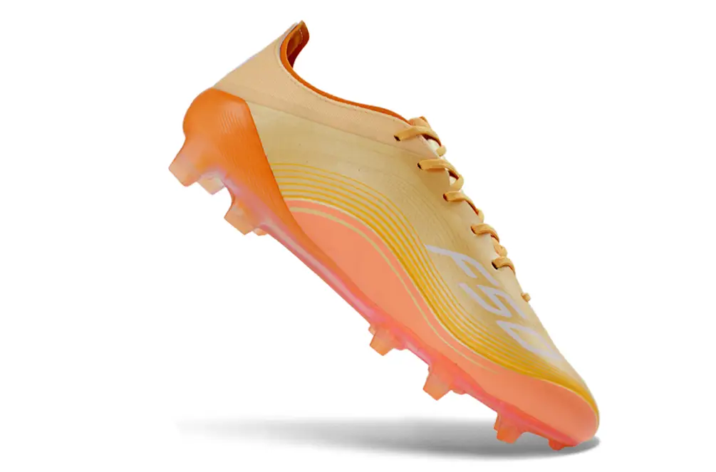 Side View of Adidas F50 Elite FG Messi Football Boot with Messi Branding
