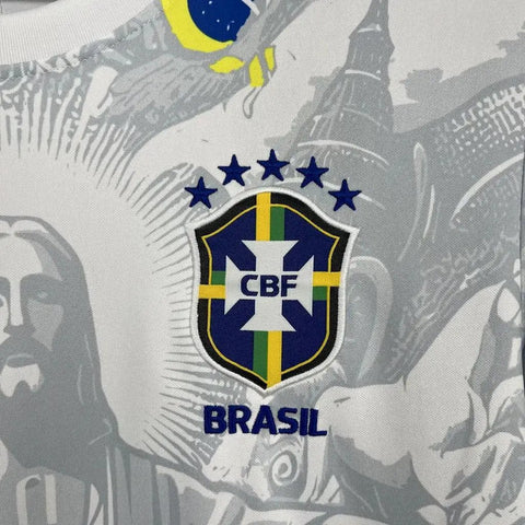 BOOTS SUPPLY Brazil Cristo White Kit - Jersey