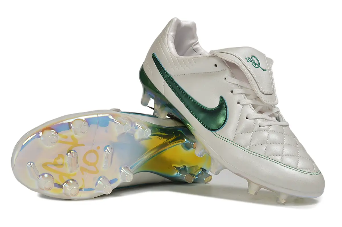 NIKE Tiempo Legend R10 “Touch of Gold” Elite FG - Snowboards Soccer Shoe